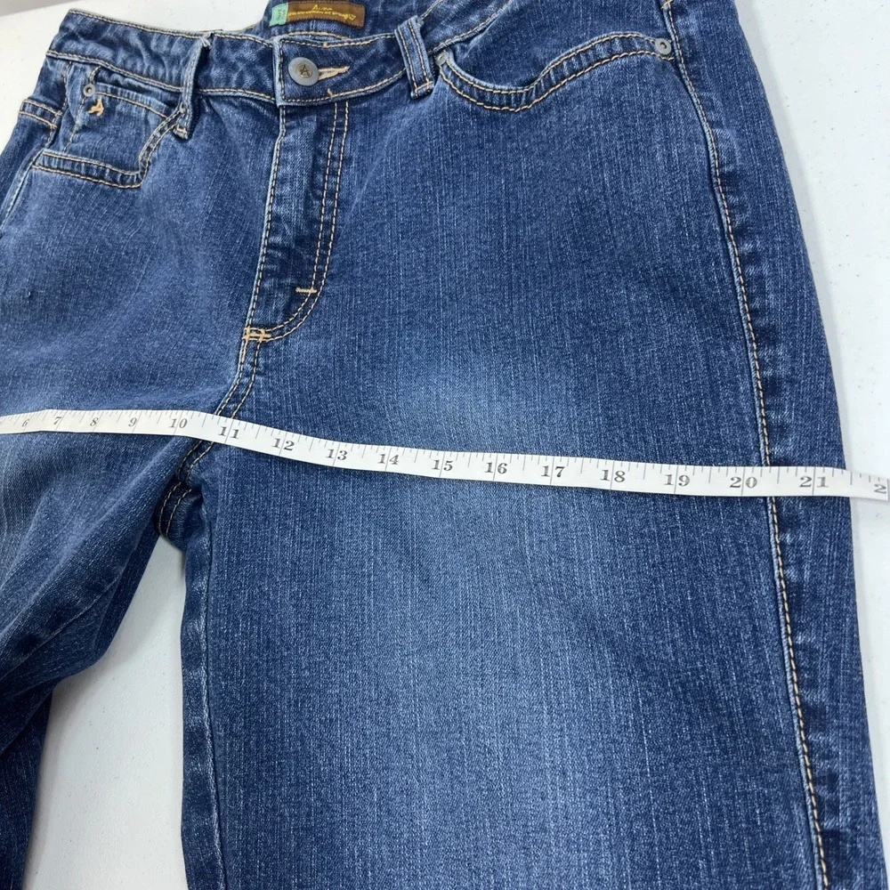 Aura Wrangler Women's Western Cowgirl Blue Denim Rodeo Jeans Size 12P